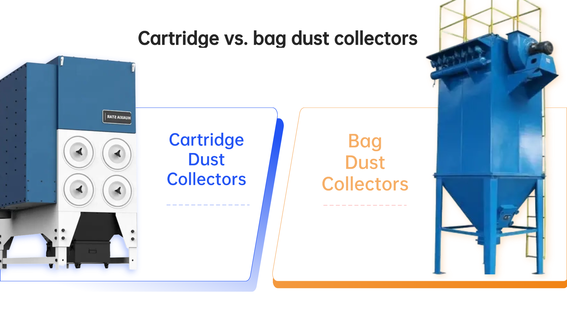 Cartridge vs. Bag Dust Collectors
